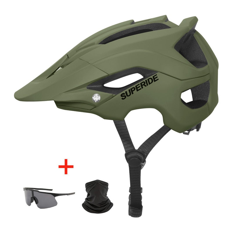 Products SUPERIDE Mountain Bike Helmet, Outdoor Bicycle Helmet Adult Men Women DH MTB Cycling Helmet