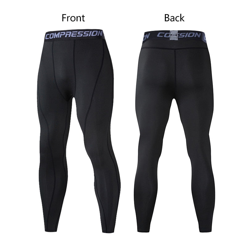 Men’s Compression Pants Tights Leggings Sports Baselayer Running Athletic Workout Active