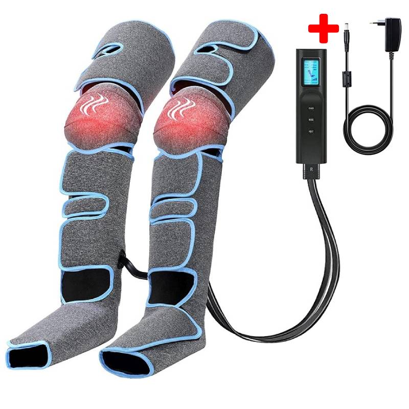 360° Foot air pressure leg massage promotes blood circulation: body massages, muscle relaxation, lymphatic drainage device 2023