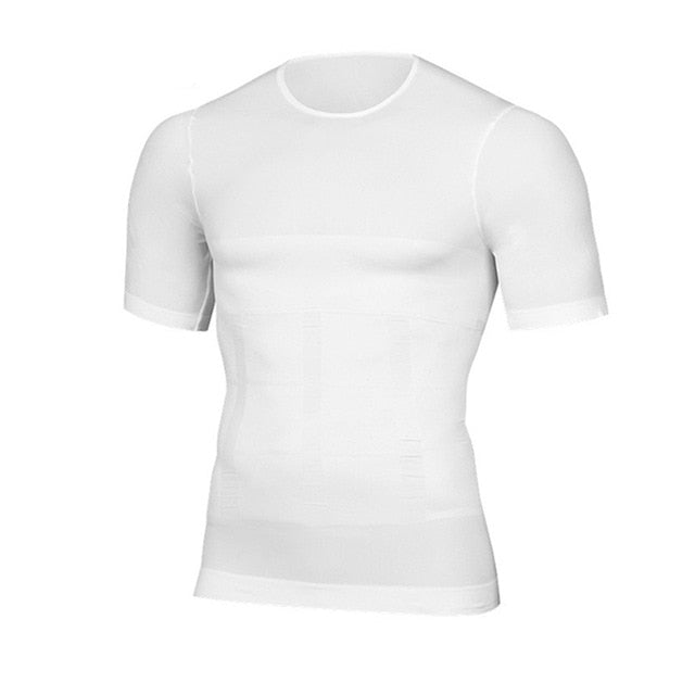 Esteem Apparel Original Men's Chest Compression Shirt to Hide Gynecomastia Moobs Shapewear
