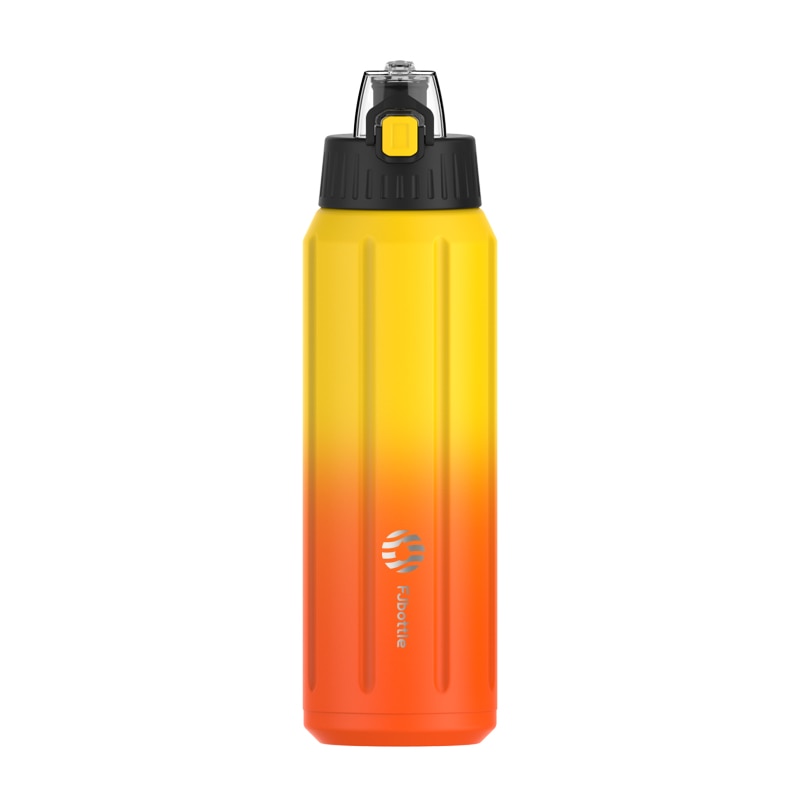 FEIJIAN Double Wall Thermos, Sports Bottle, 600ml, 18/10 Stainless Steel, Vacuum Flask, Insulated Tumbler, Leak Proof.